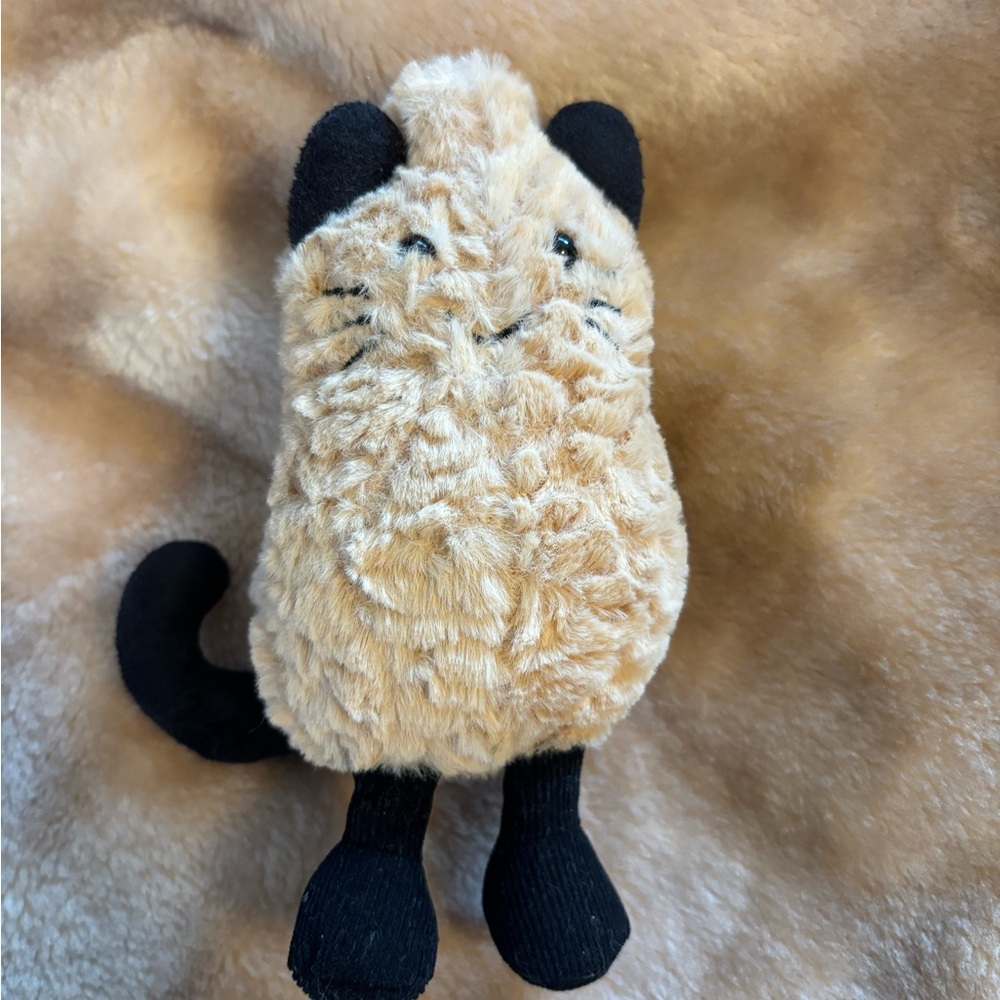 Jellycat peanut cat plush